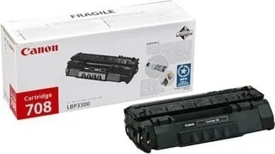 Toner CANON CRG708 Negru 2500 pagini Original LBP-3300 LBP-3360