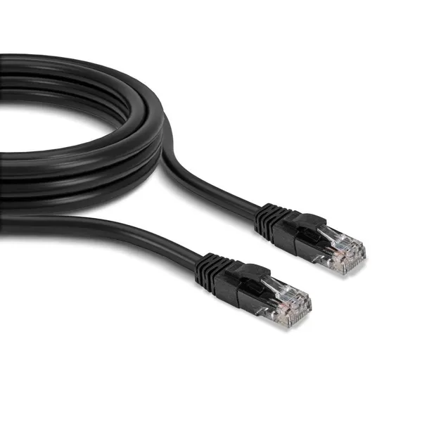 Cablu Rețea LINDY LY-48077 1m Cat.6 U/UTP Negru - imagine 2
