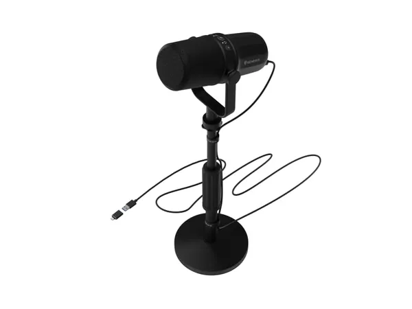 Microfon GENESIS Radium 750D Studio USB/XLR Negru