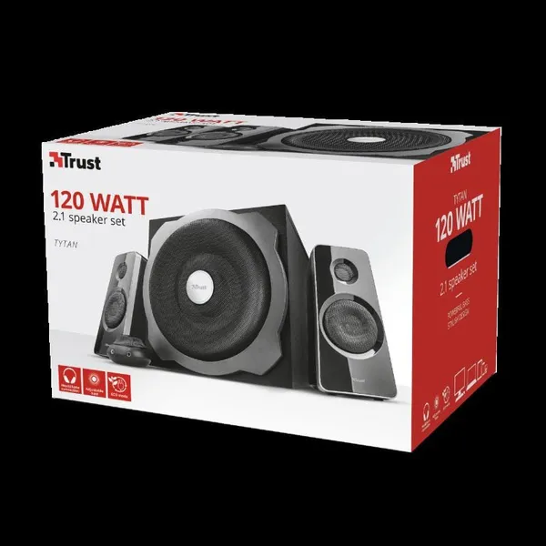 Boxe TRUST Tytan 2.1 120W Negru TR-19019 - imagine 6