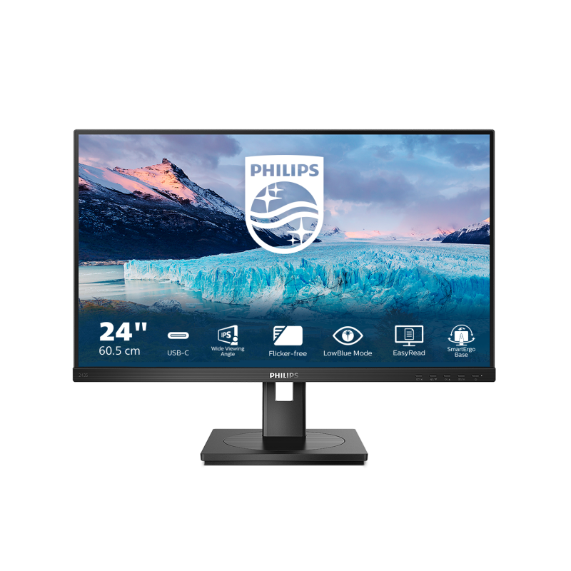 Monitor PHILIPS 243S1/00 23.8" IPS FHD 100Hz USB-C