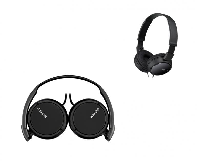 Căști SONY MDRZX110B Cu Fir Difuzor 30 mm Negru