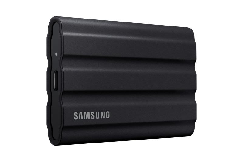 SSD Extern SAMSUNG T7 Shield 1TB USB 3.2 Negru - imagine 5