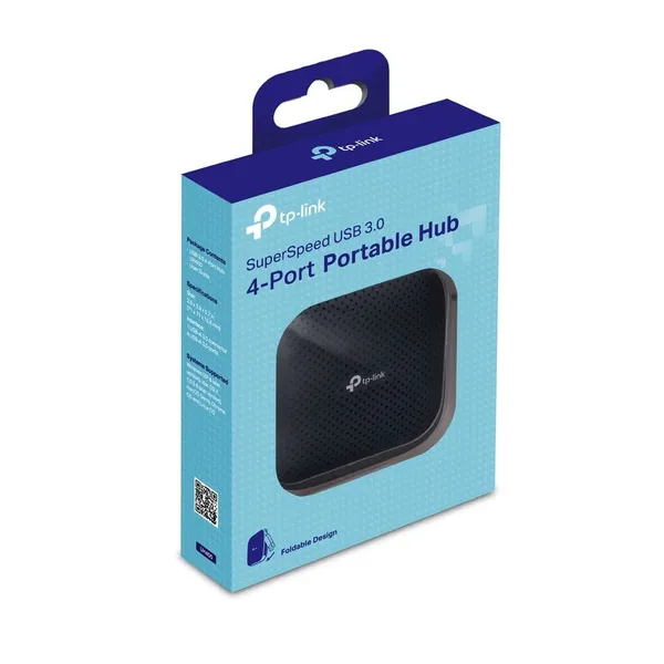 Hub USB TP-LINK UH400 4 Porturi USB 3.0 Negru - imagine 5