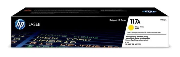 Toner HP 117A Galben Original W2072A