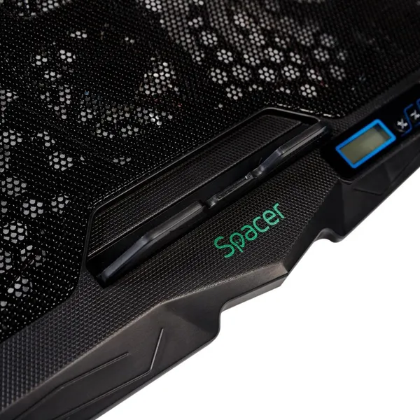 Stand SPACER SPS-Gaming Notebook 17 inch Negru - imagine 4