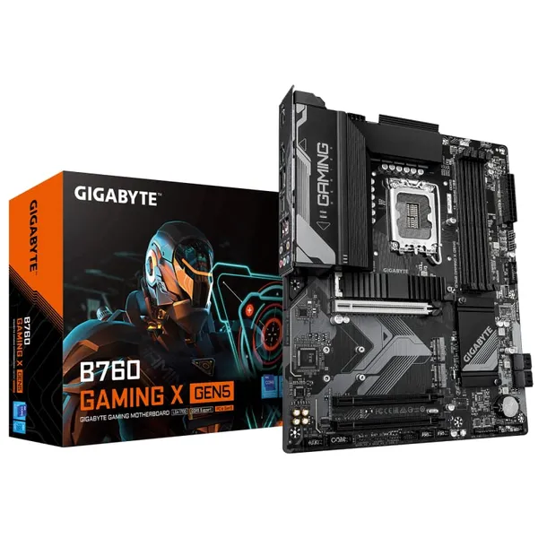 Placă de bază GIGABYTE B760 Gaming X GEN5 LGA1700 DDR5