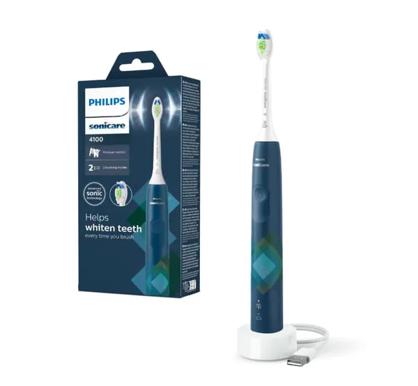 Periuță de dinți electrică PHILIPS Sonicare Seria 4100 HX3689/42 Malibu - imagine 1