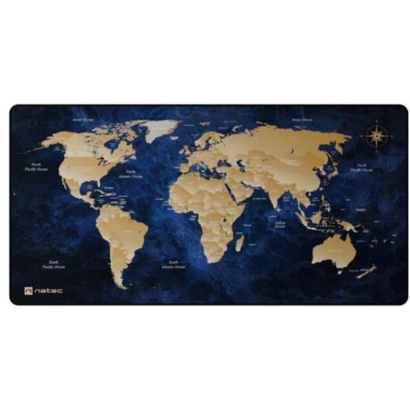 Mousepad Gaming FURY Natec World Deep XL 800x400 mm Albastru