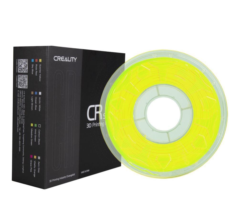 Filament PLA CREALITY CR PLA Galben Fluorescent 1,75 mm 1 kg