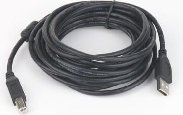 Cablu USB GEMBIRD CCF-USB2-AMBM-10 3m Tip A la B Negru