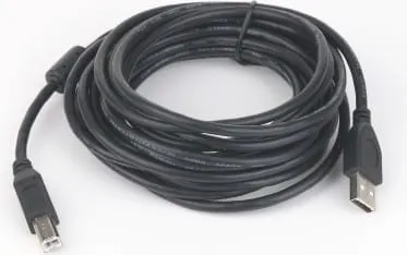 Cablu USB GEMBIRD CCF-USB2-AMBM-10 3m Tip A la B Negru