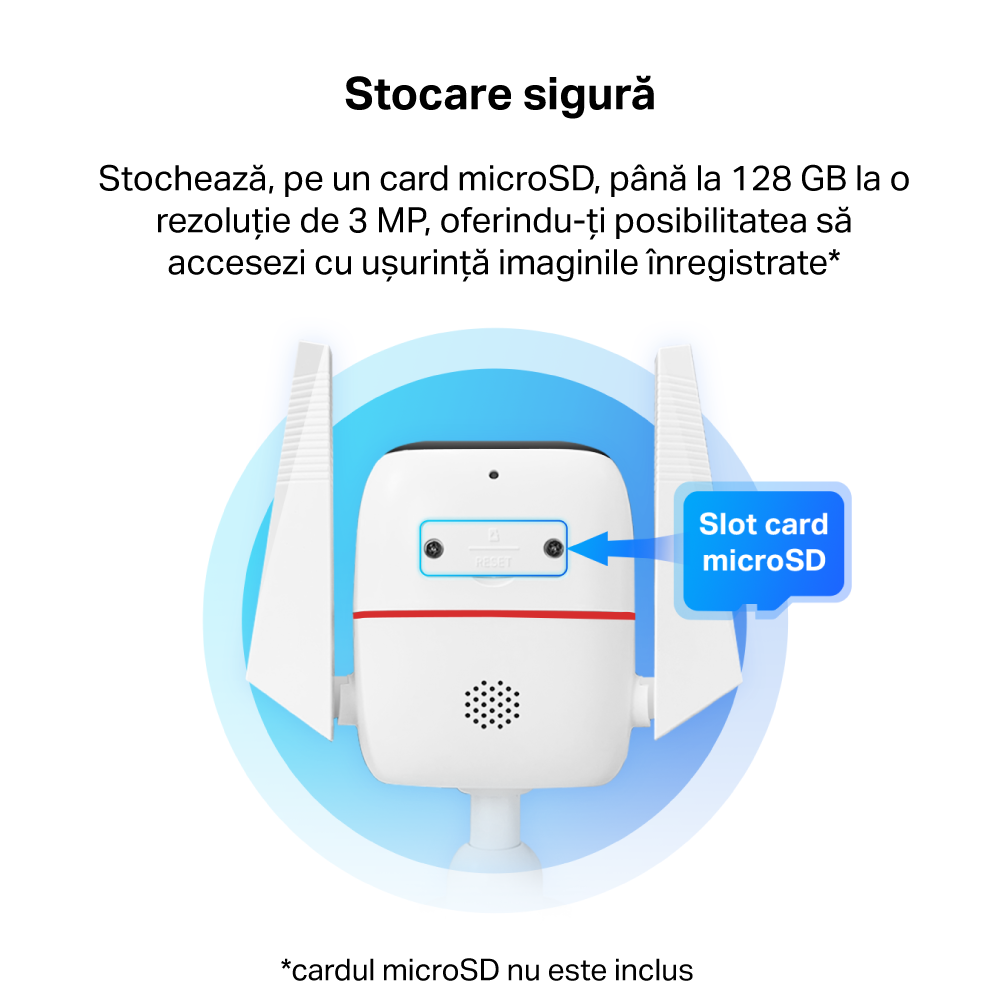 Cameră de Supraveghere TP-LINK Tapo C310 Wireless 3MP - imagine 4