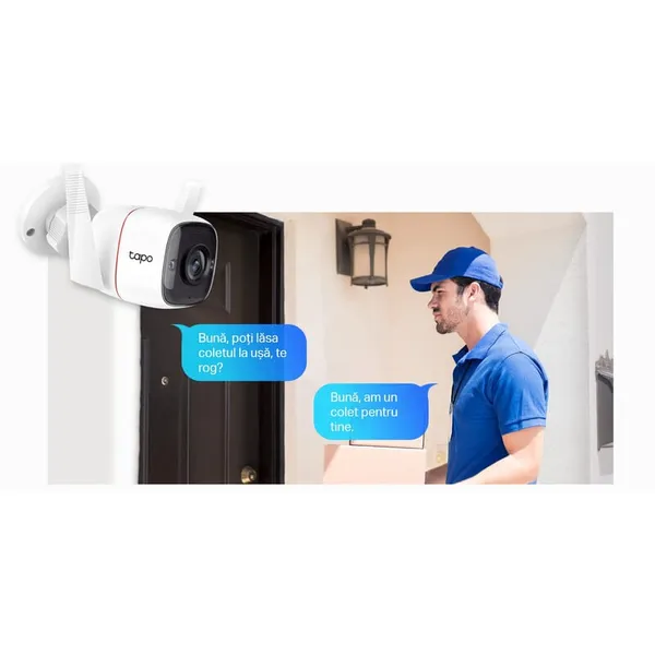 Cameră de Supraveghere TP-LINK Tapo C310 Wireless 3MP Exterior - imagine 9