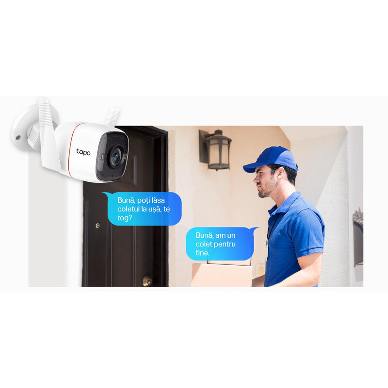 Cameră de Supraveghere TP-LINK Tapo C310 Wireless 3MP - imagine 9