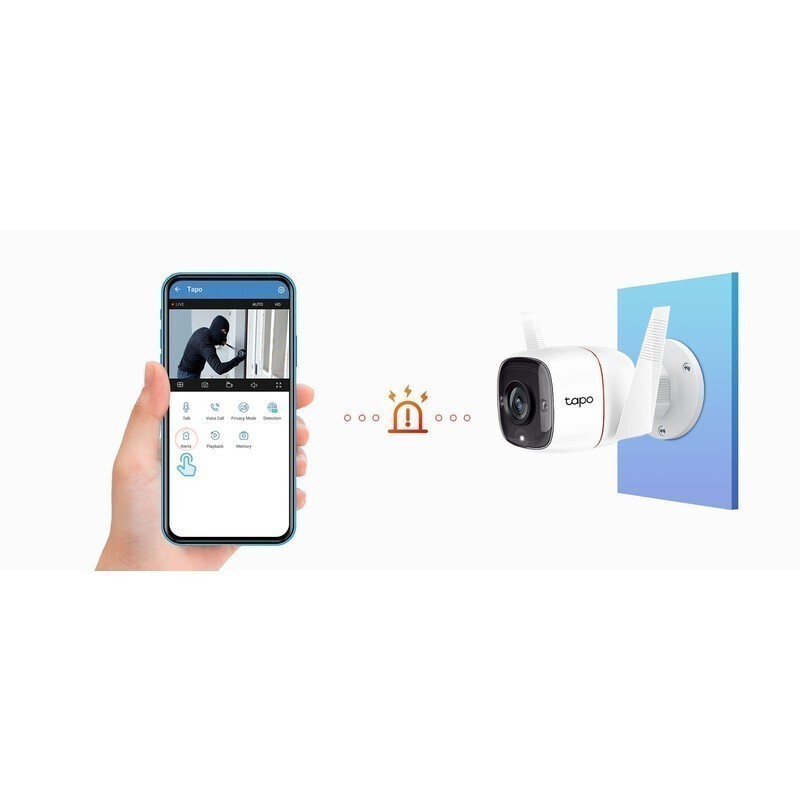 Cameră de Supraveghere TP-LINK Tapo C310 Wireless 3MP - imagine 10