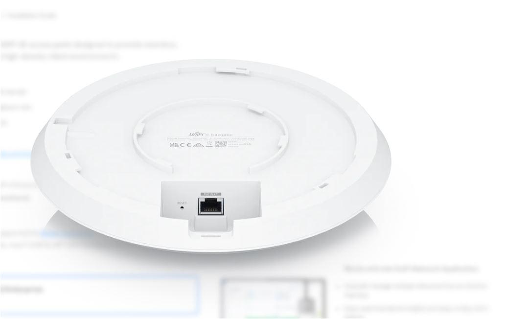 Access Point UBIQUITI U6-ENTERPRISE Tri-Band WiFi 6E - imagine 2