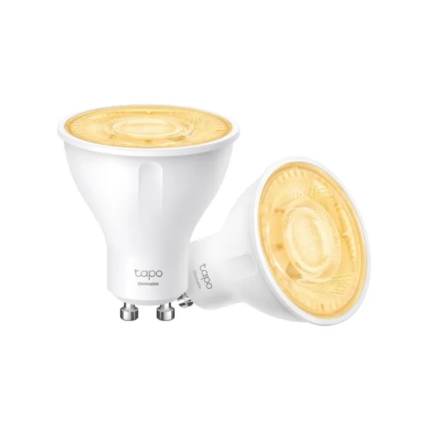 Bec LED Wi-Fi Smart TP-LINK Tapo L610 350lm 2.9W GU10 Multicolor cu reglarea temperaturii și intensității