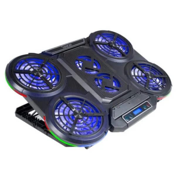 Stand Cooler Notebook SPACER SPNS-GAMING-6F 6 Ventilatoare Negru
