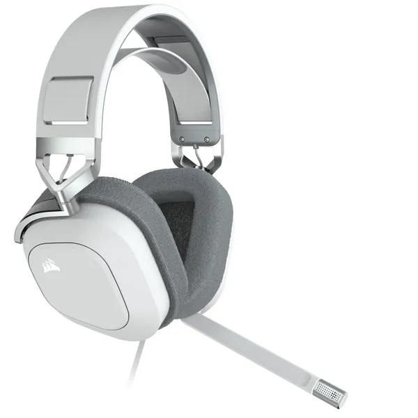 Căști Gaming CORSAIR CA-9011238-EU Alb USB cu Microfon - imagine 2
