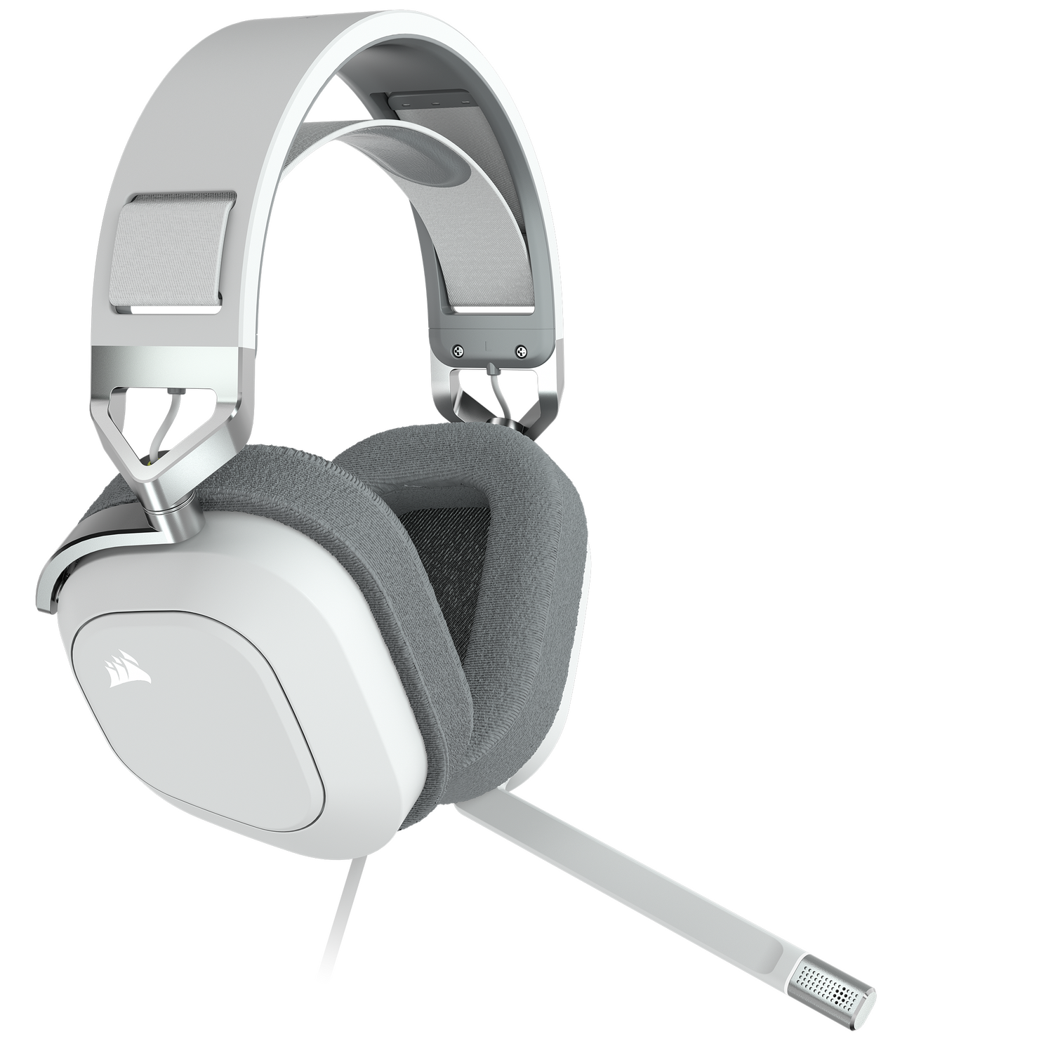 Căști Gaming CORSAIR CA-9011238-EU Alb USB cu Microfon - imagine 2