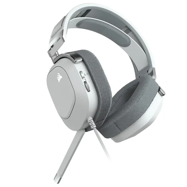Căști Gaming CORSAIR CA-9011238-EU Alb USB cu Microfon - imagine 4