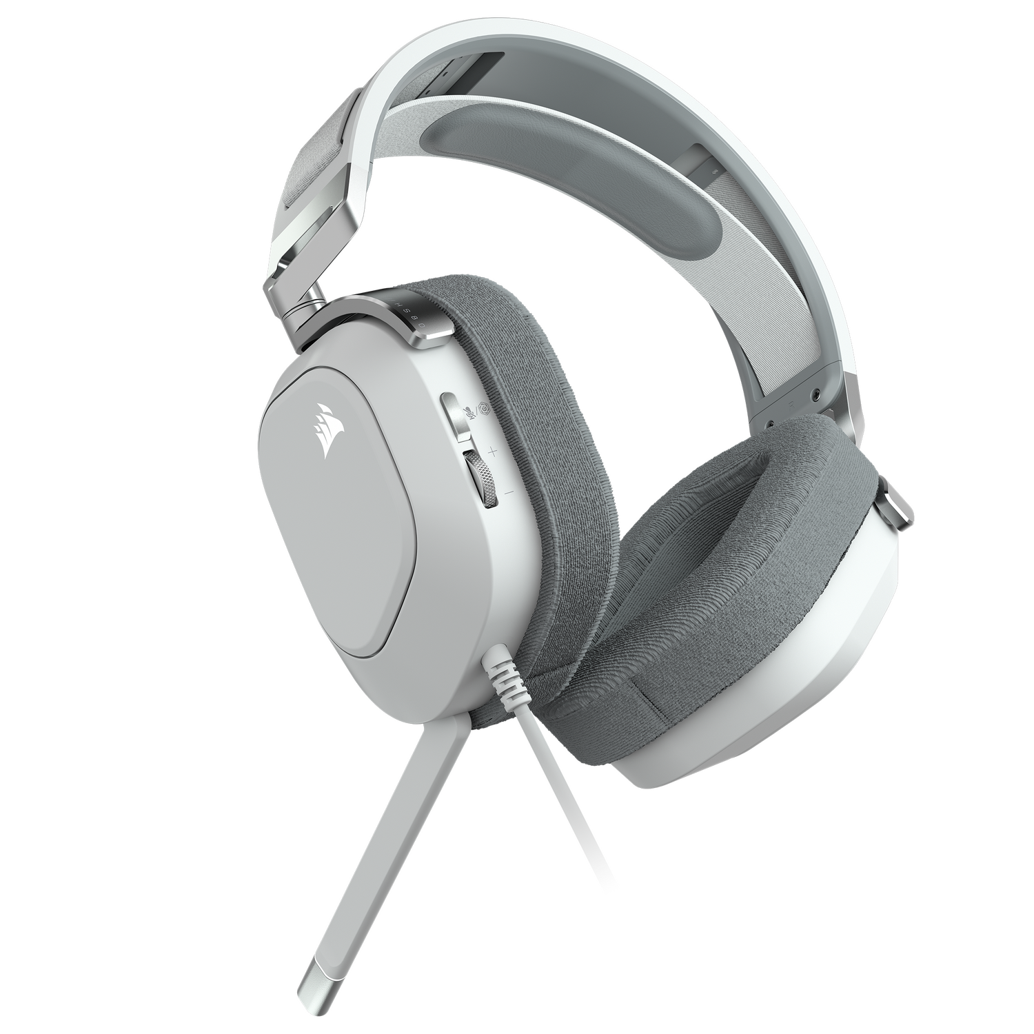 Căști Gaming CORSAIR CA-9011238-EU Alb USB cu Microfon - imagine 4