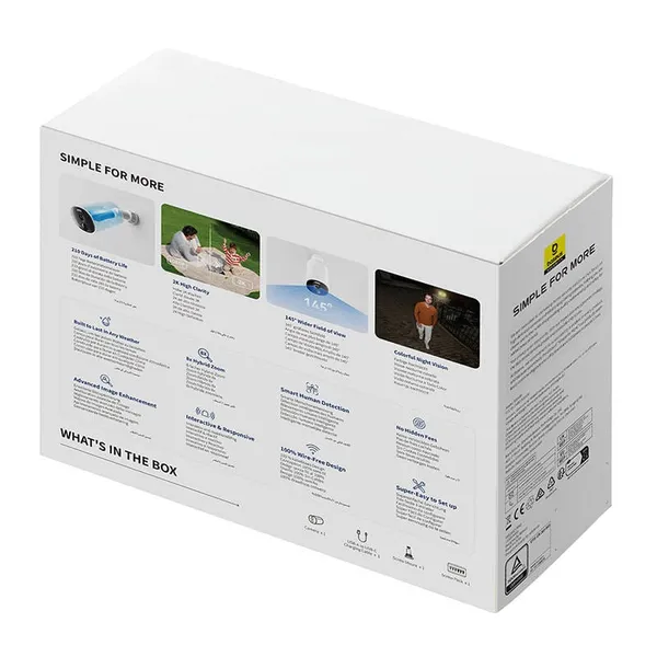 Cameră de exterior BASEUS B1 2K Alb - imagine 7