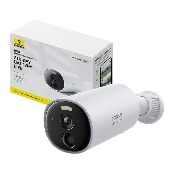 Cameră de exterior BASEUS B1 2K Alb - imagine 8