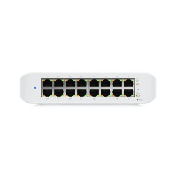 Switch UBIQUITI UniFi Lite 16 Porturi Gigabit PoE USW-LITE-16-POE-EU - imagine 1