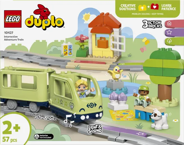 Tren de Aventură Interactiv LEGO 10427 - imagine 2