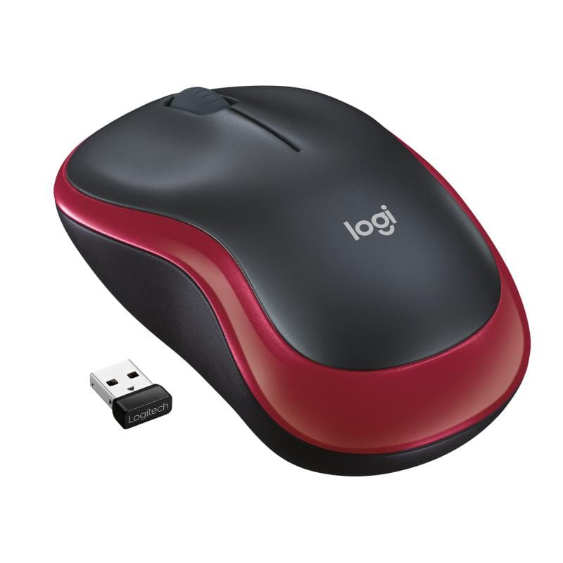 Mouse Wireless LOGITECH M185 1000 dpi Roșu 910-002237
