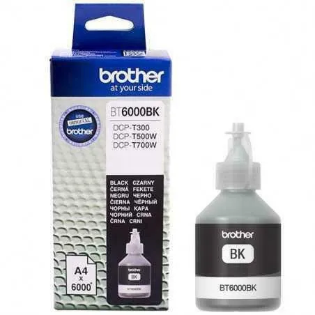 Cartuș Cerneală BROTHER BT6000BK Negru Original 6000 Pagini - imagine 3