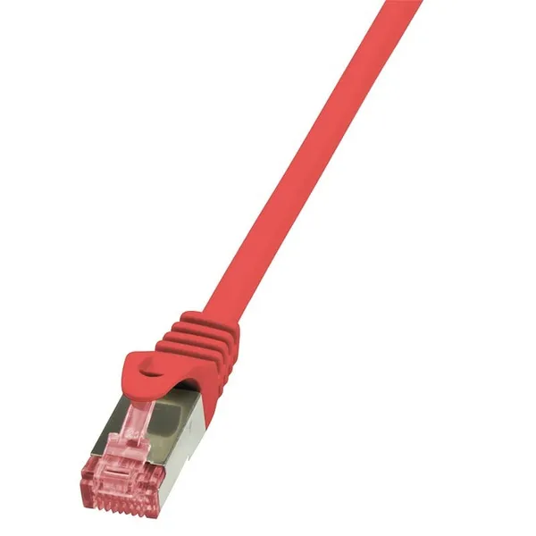 Cablu Patch Cord LOGILINK CQ2084S Cat6 7.5m Roșu S/FTP