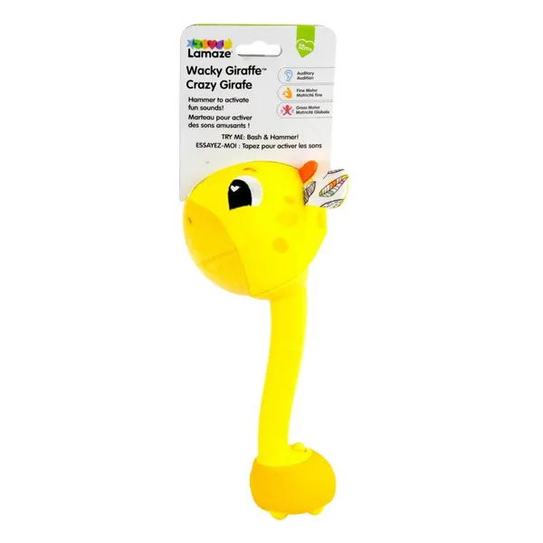 Jucărie interactivă TOMY Wacky Giraffe 12 luni+