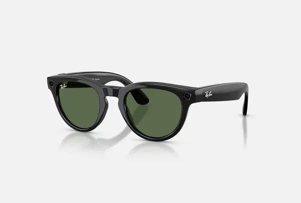 Ochelari Smart RAY-BAN Meta Headliner Gen 2 Negru Lucios Lentile Verde G-15 RW4013