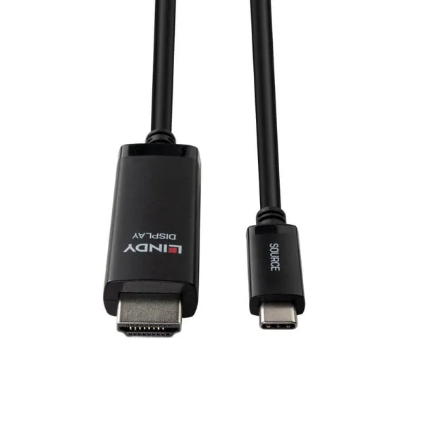 Cablu Adaptor LINDY USB-C to HDMI 8K60 2m HDMI 2.1 48Gbps
