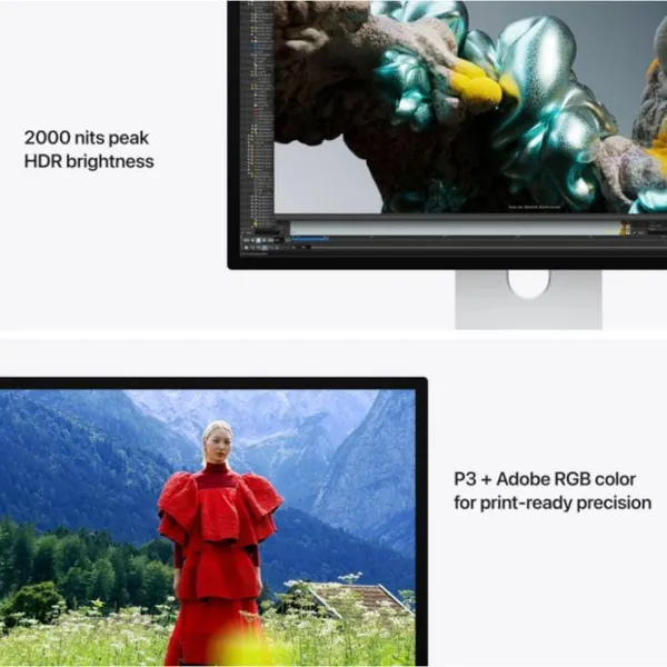 Monitor APPLE Studio Display XDR 27 Retina 5K Sticlă Standard Stand Reglabil - imagine 5