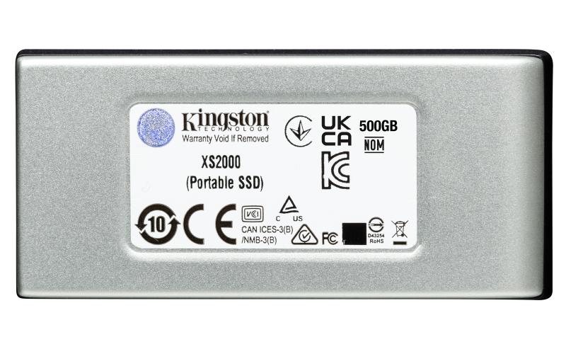 SSD extern KINGSTON XS2000 2TB Negru USB 3.2 - imagine 3