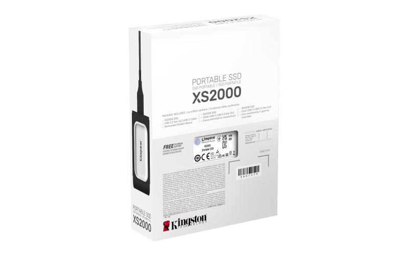 SSD extern KINGSTON XS2000 2TB Negru USB 3.2 - imagine 8