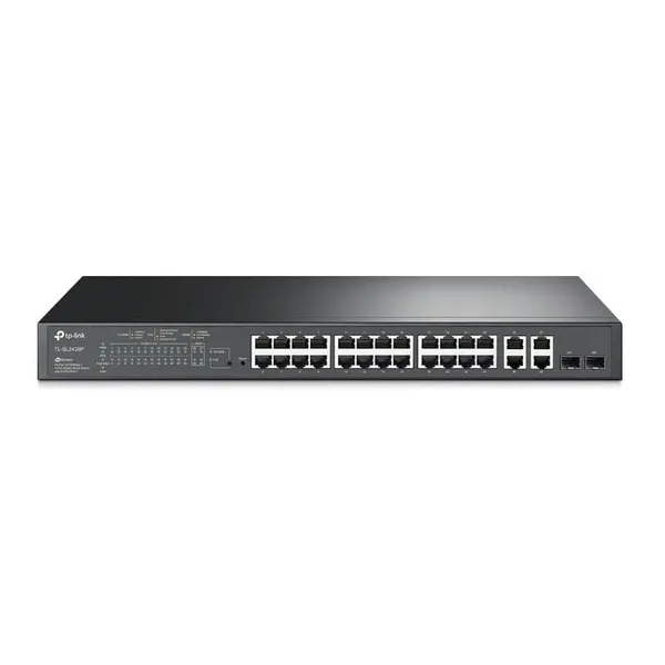 Switch TP-LINK TL-SL2428P 24 Porturi 10/100Mbps PoE+