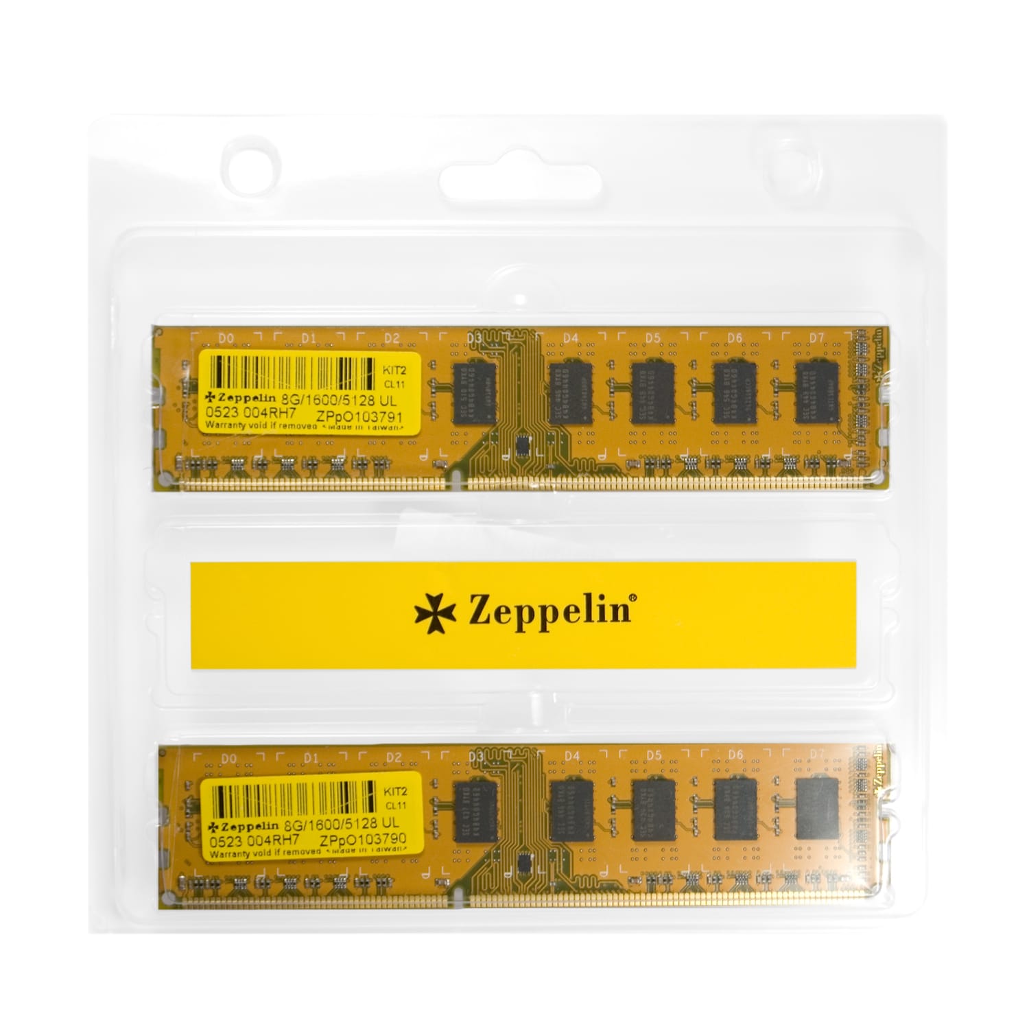 Memorie ZEPPELIN ZE-DDR3-16G1600-KIT 16GB DDR3 1600MHz