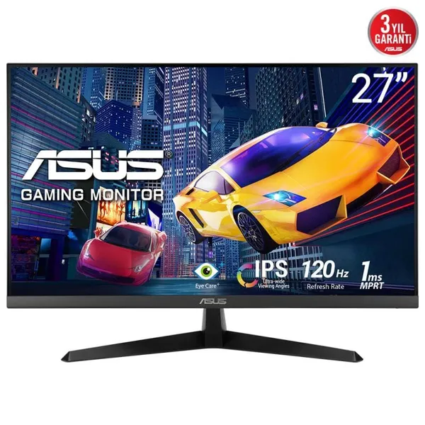 Monitor Gaming ASUS VY279HGR 27 inch Full HD 120Hz Negru