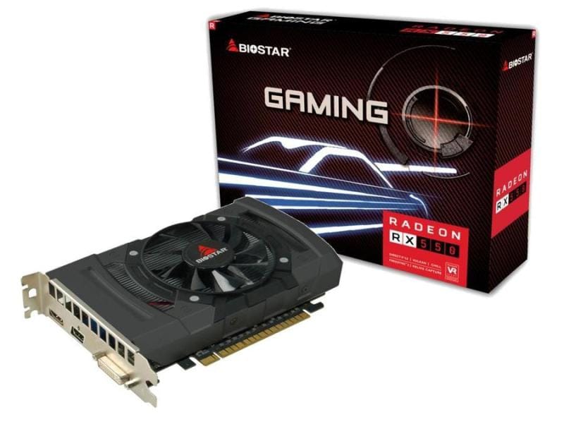 Placă Video BIOSTAR Radeon RX550 4GB HDMI