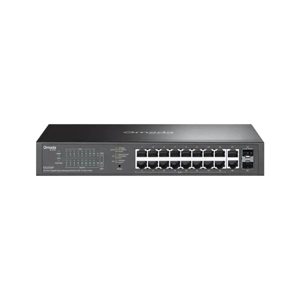 Switch TP-LINK Omada ES220GP 20-Port 16 PoE+ 2 SFP