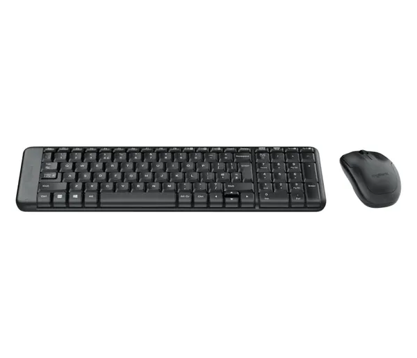 Kit Tastatură și Mouse Wireless LOGITECH MK220 Negru 920-003161 - imagine 2