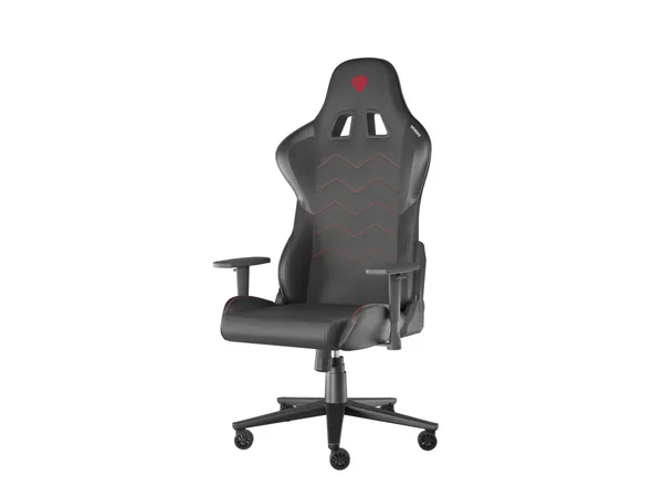 Scaun gaming Genesis Nitro 550 G2, material Synthetic PU + Textil, reglabil pe inaltime, greutate maxima suportata 150 kg, inaltime scaun reglabil 46.5 - 53.5 cm, spatar ajustabil 150°, dimensiuni roti 60mm, negru