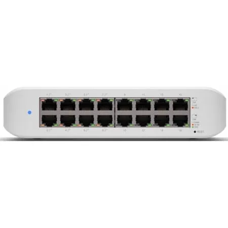 Switch UBIQUITI UniFi USW-LITE-16-POE 16 Porturi PoE Gigabit - imagine 4