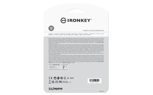 Memorie USB KINGSTON IronKey Vault Privacy 50 64GB AES-256 - imagine 2
