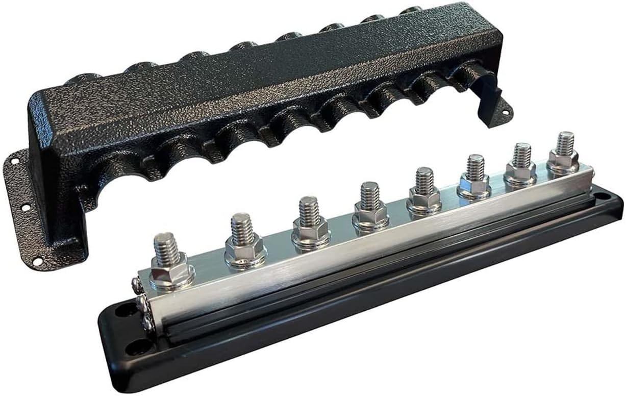 Busbar VICTRON ENERGY 600A 8P Cu Capac ABS